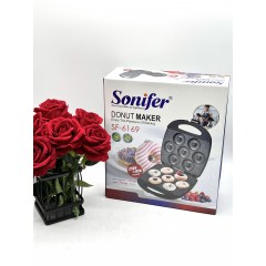 Гриль для пончиков Sonifer SF-6169, 1400 вт